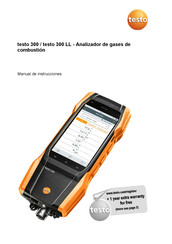 testo 300 Manual De Instrucciones