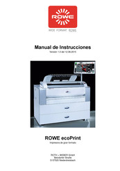 Roth ROWE ecoPrint i8 Manual De Instrucciones