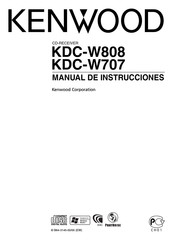 Kenwood KDC-W707 Manual De Instrucciones