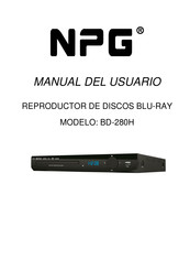 npg BD-280H Manual Del Usuario