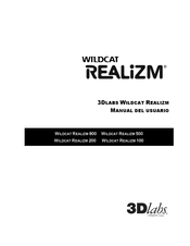 3Dlabs WILDCAT REALIZM 200 Manual Del Usuario