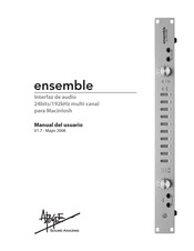 Apogee ensomble Manual Del Usuario