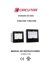 Circutor CVM-A1000 Manual De Instrucciones