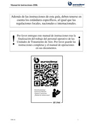 Euroclima ZHK INOVA Manual De Instrucciones