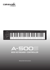 Roland Cakewalk A-500S Manual De Instrucciones