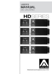 Master audio HD1200 Manual De Usuario