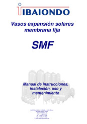 Ibaiondo 18 SMF Manual De Instrucciones