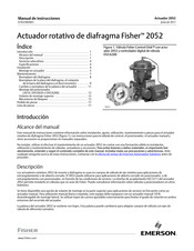 Emerson Fisher 2052 Manual De Instrucciones