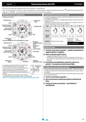 Citizen J250 Manual De Instrucciones