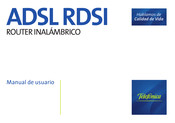 TELEFONICA ADSL RDSI Manual De Usuario