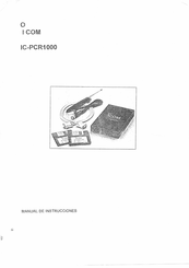 Icom IC-PCR1000 Manual De Instrucciones