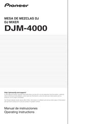 Pioneer DJM-400 Manual De Instrucciones