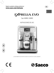 Saeco Exprelia Evo HD8858 Instrucciones De Uso