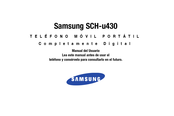 Samsung SCH-u430 Manual Del Usuario