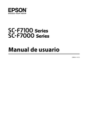 Epson SC-F7100 Serie Manual De Usuario