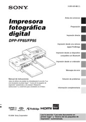 Sony DPP-FP95 Manual De Instrucciones