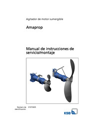 KSB Amaprop Manual De Instrucciones De Servicio/Montaje