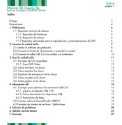 LaCie Combo CD-RW Drive Manual Del Usuario