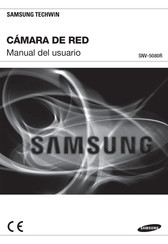 Samsung Techwin SNV-5080R Manual Del Usuario