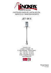 iNOXPA JET-MIX Instrucciones De Instalación