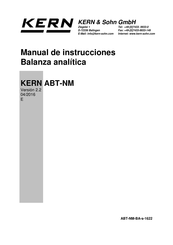 KERN ABT-NM Serie Manual De Instrucciones