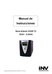 INV Inverter Atlantic STAR T3 3,3kVA Manual De Instrucciones