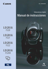 Canon LEGRIA FS22 Manual De Instrucciones