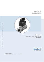 Burkert 8030 HT Manual De Instrucciones