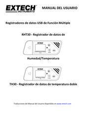 Extech Instruments RHT30 Manual Del Usuario