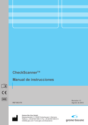 Greiner Bio-One Checkscanner Manual De Instrucciones