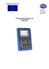 PCE PKT-1220 Manual De Instrucciones