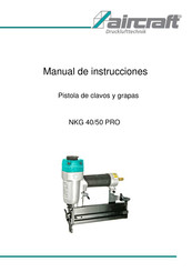 AIRCRAFT NKG 40 PRO Manual De Instrucciones