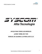 UBIQUTI Syscom airMAX M5 Manual De Usuario