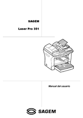 Sagem Laser Pro 351 Manual Del Usuario