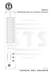 STS DMX16 Manual Del Usuario