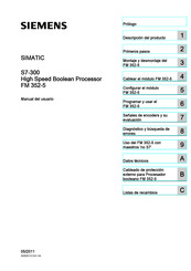 Siemens FM 352-5 Manual Del Usuario