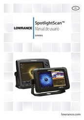 Lowrance SpotlightScan Manual De Usuario