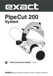 eXact PipeCut 200 Instrucciones De Manejo