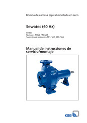 KSB Sewatec Manual De Instrucciones