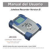 Archos Jukebox Recorder Version 2 Manual Del Usuario