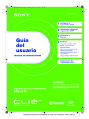 Sony CLIE PEG-UX50 Manual De Instrucciones