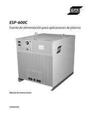 ESAB ESP-400C Manual De Instrucciones