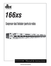 dbx 166XS Manual De Instrucciones