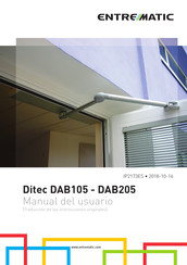 entrematic Ditec DAB105 Manual Del Usuario