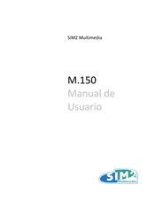 Sim2 Multimedia M.150 Manual De Usuario