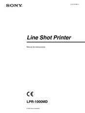 Sony LPR-1000MD Manual De Instrucciones