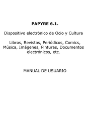 Grammata PAPYRE 6.1. Manual De Usuario