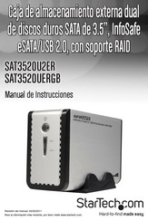 StarTech.com InfoSafe SAT3520U2ER Manual De Instrucciones