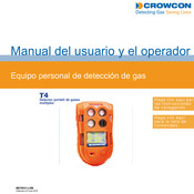 Crowcon T4 Manual Del Usuario Y El Operador