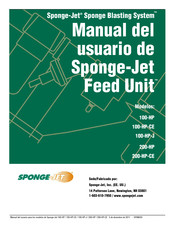 Sponge-Jet 200-HP Manual Del Usuario